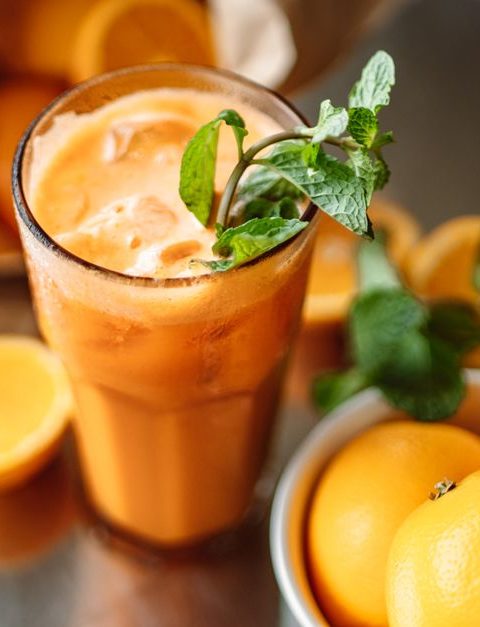 Carrot, Orange and Ginger Smoothie