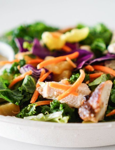 Kale, Apple and Walnut Salad