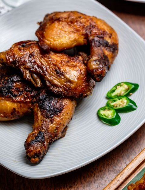 Lemon and Garlic Roast Chicken Thighs