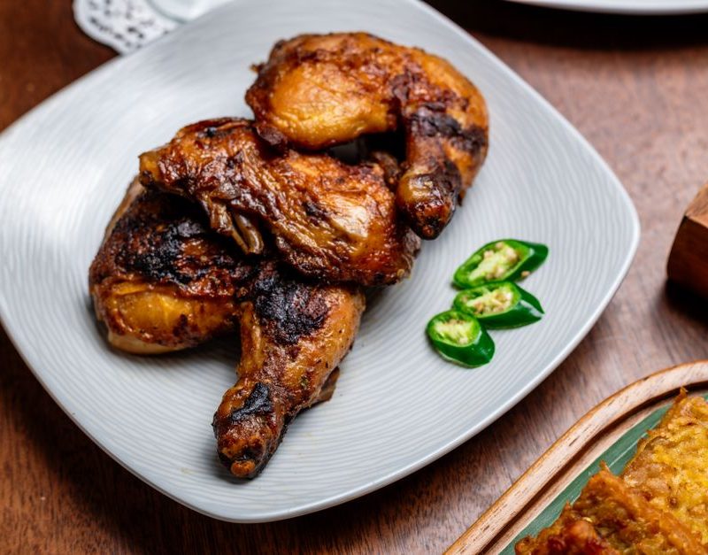 Lemon and Garlic Roast Chicken Thighs