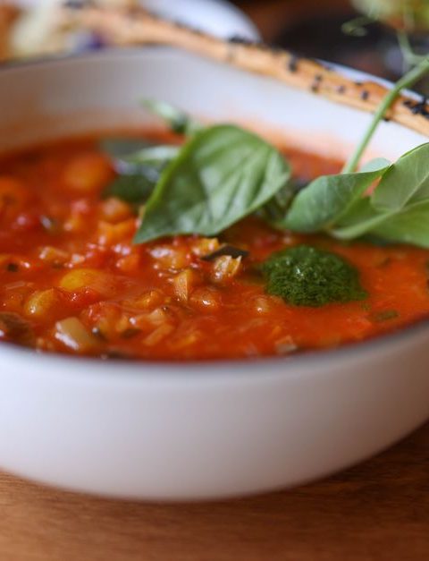 Minestrone With Beans and Greens