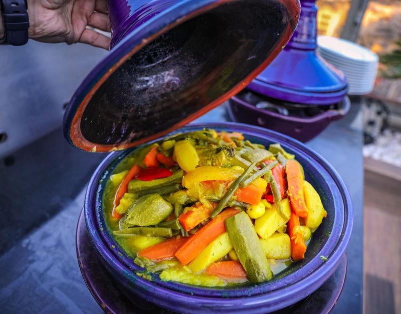 Moroccan-Spiced Vegetable Tagine Moroccan-Spiced Vegetable Tagine