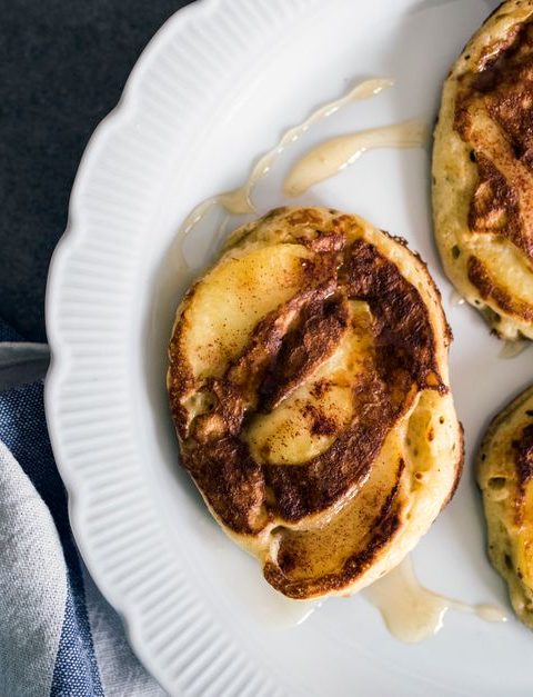 Oat and Apple Pancakes