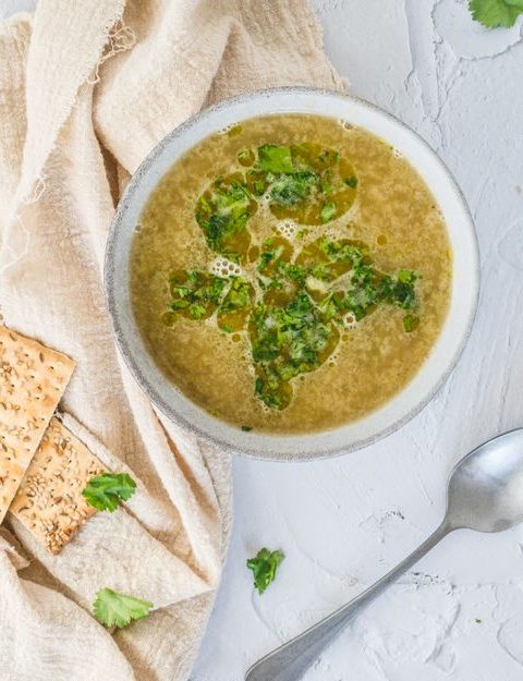 Parsnip and Apple Soup