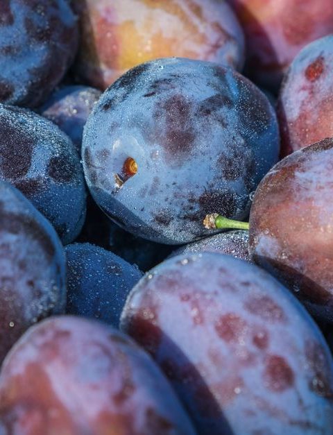 Plum and Almond Overnight Oats