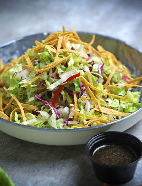 Rainbow Slaw With Lime and Sesame