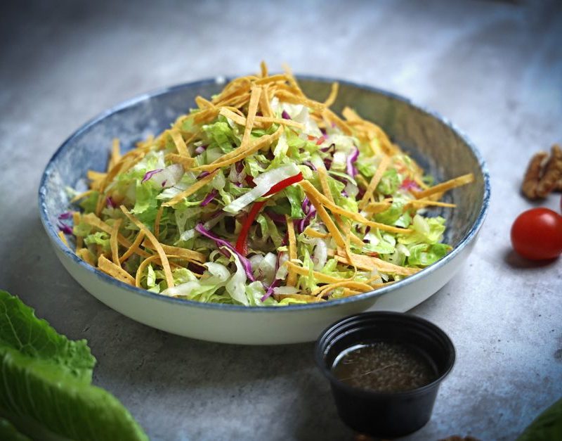 Rainbow Slaw With Lime and Sesame