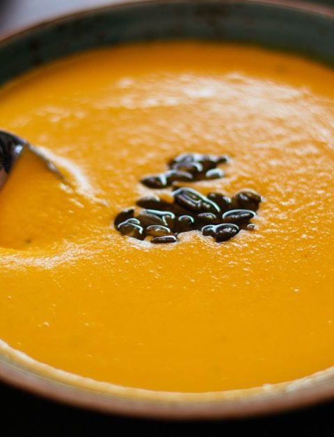 Roasted Butternut Squash and Sage Soup