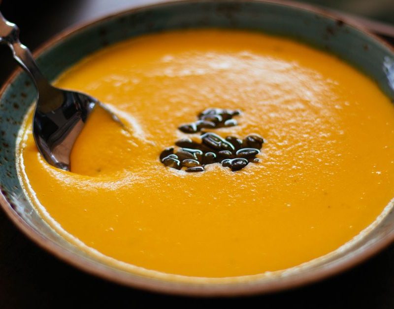 Roasted Butternut Squash and Sage Soup