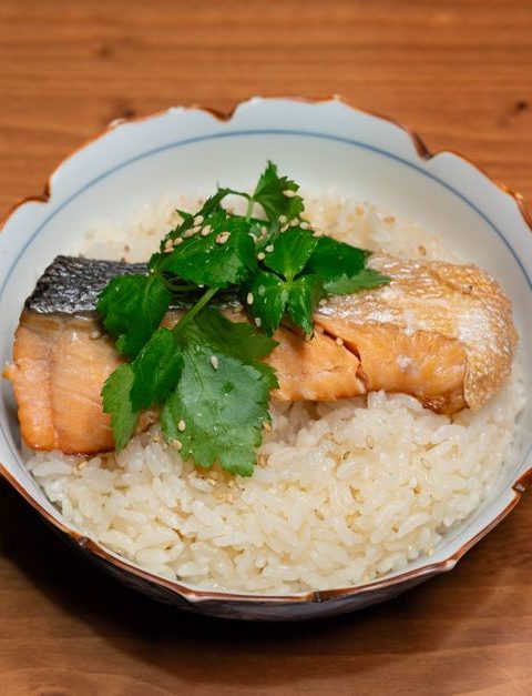 Sesame Salmon Rice Bowl