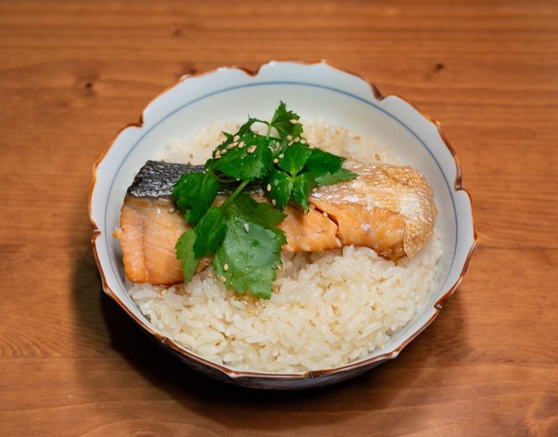 Sesame Salmon Rice Bowl