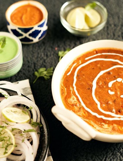 Spiced Red Lentil Dhal With Spinach