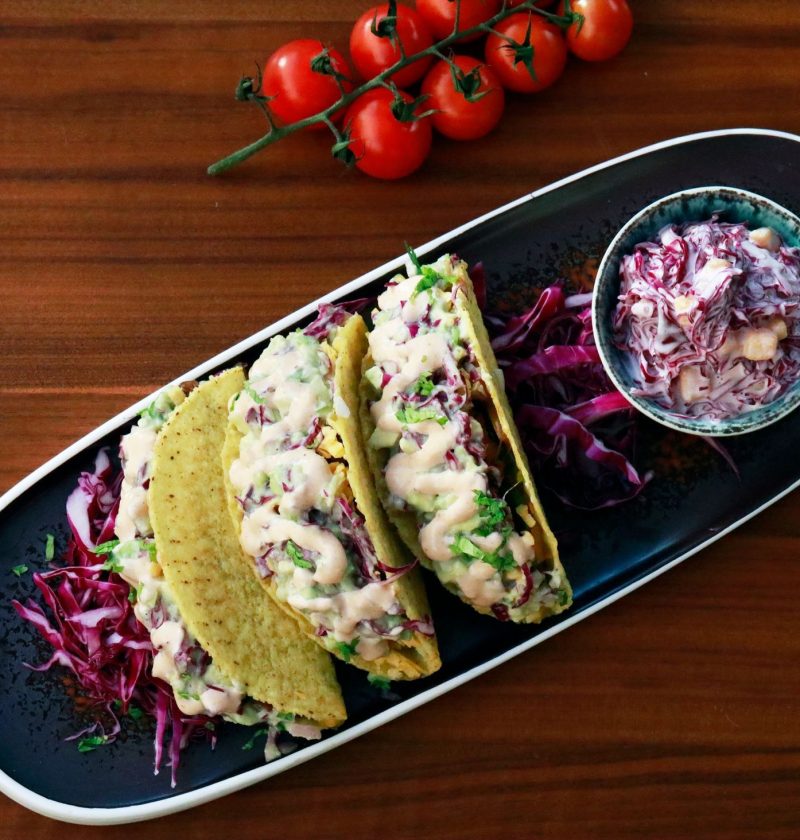 Oven-Baked Fish Tacos with Lime Cabbage Slaw Oven-Baked Fish Tacos with Lime Cabbage Slaw