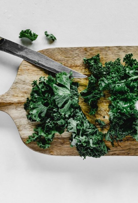 Lemon Herb White Beans and Kale in a Skillet
