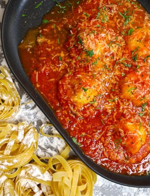 Turkey and Vegetable Meatballs in Tomato Sauce